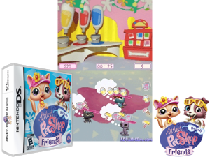 Littlest Pet Shop - Beach Friends (Europe) (En,Fr,De,Es,Nl,Pt,Sv,No,Da,Fi) Cover